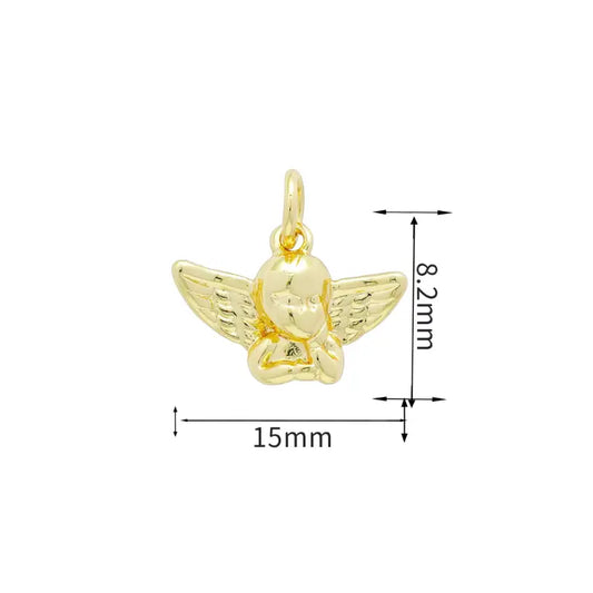 18k Angel Charm