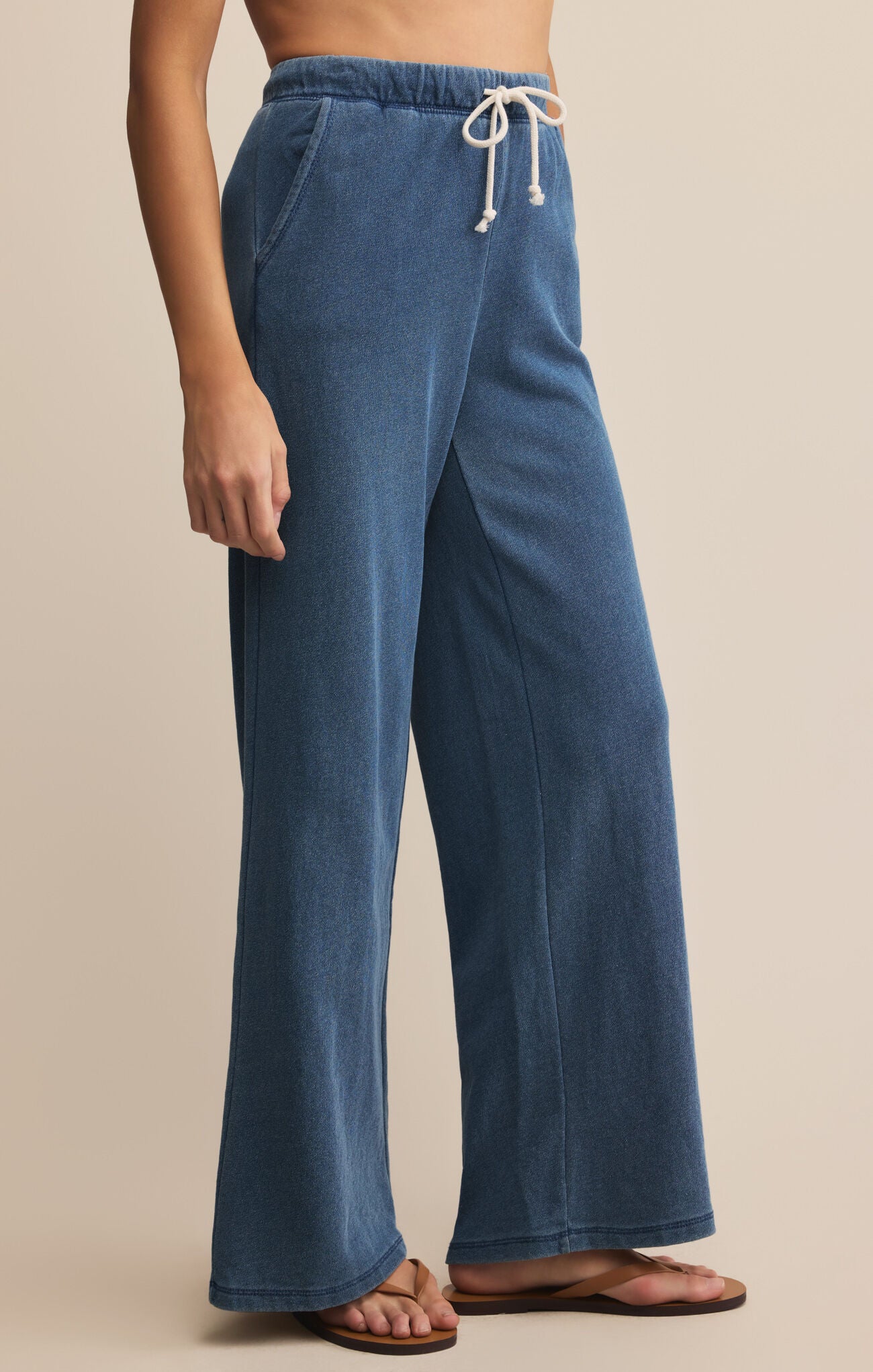 Reed Knit Denim Pant