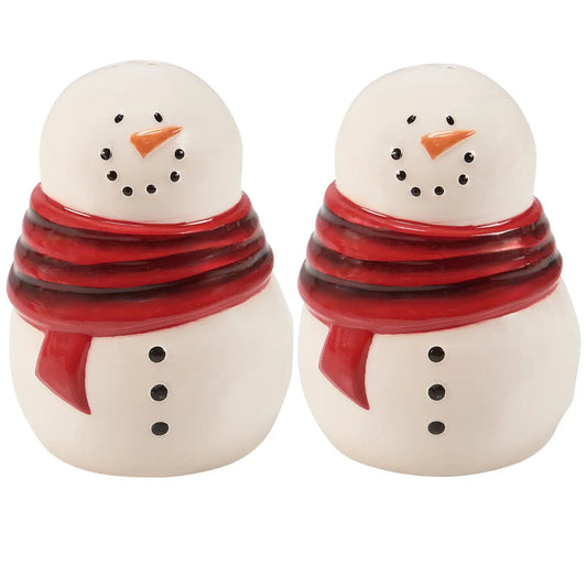 Snowmen Salt and Pepper Shakers