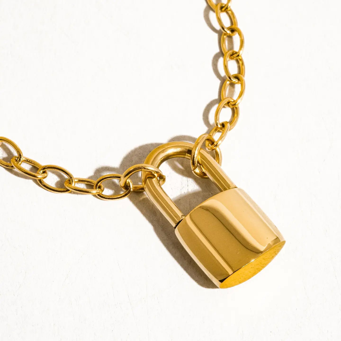 Lock Chain Necklace