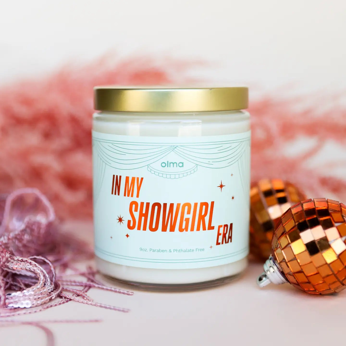 In My Showgirl Era Taylor Swift Candle