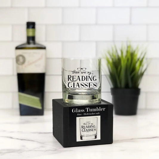 Reading Glasses Tumbler Glass