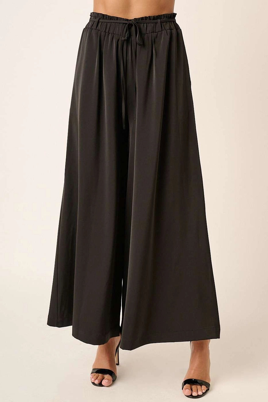 Margo Satin Wide Leg Pant