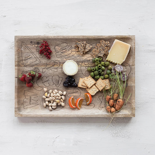Mango Wood Cheese/Serving Board