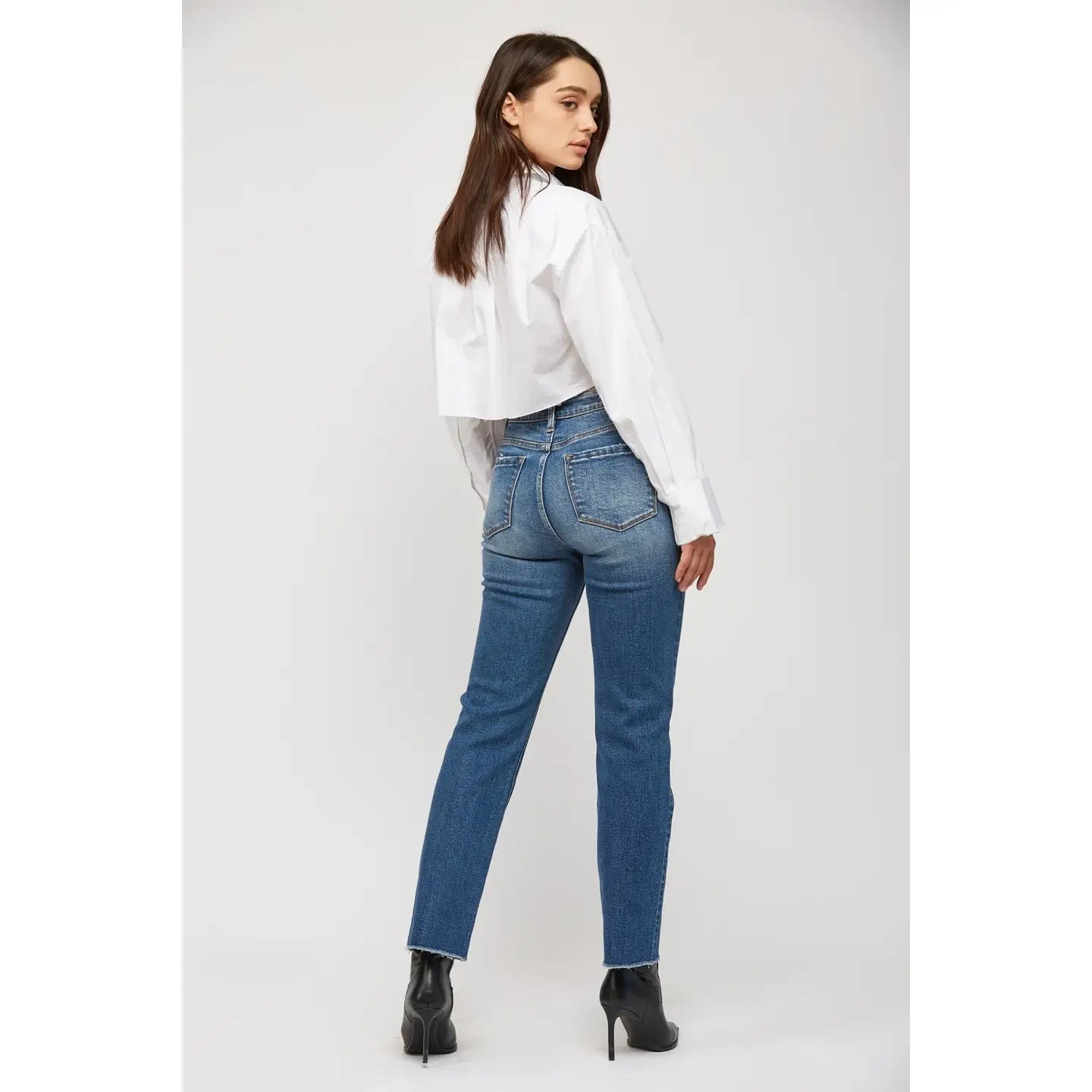 Mariana Super High Rise Straight Denim