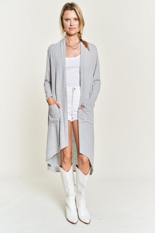 Nora Longline Cardigan - Plus