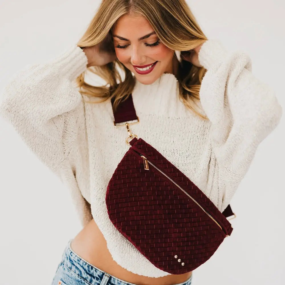 Westyn Suede Crossbody Bag