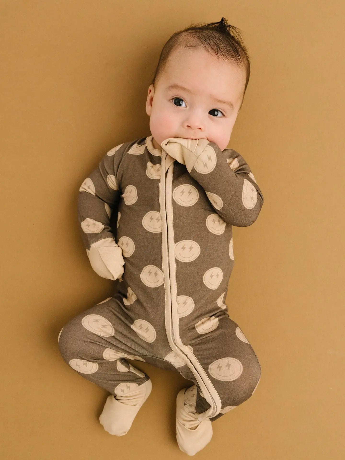 Neutral Smileys Bamboo Sleeper