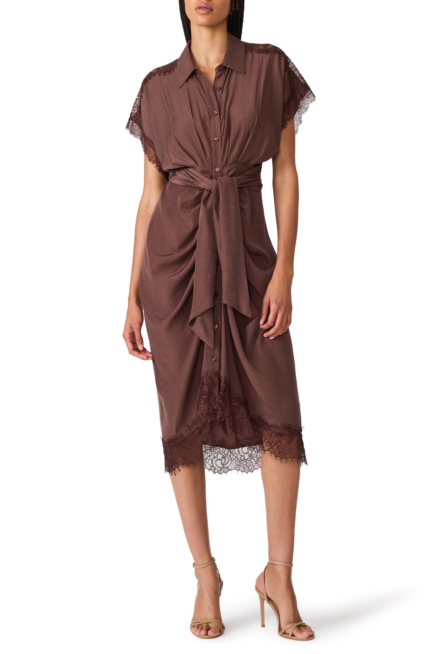 Tori Collared Shirt Dress