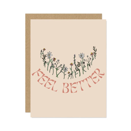 Feel Better Greeting Card
