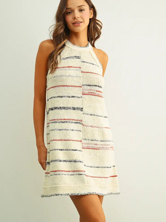 Marina Stripe Knit Dress
