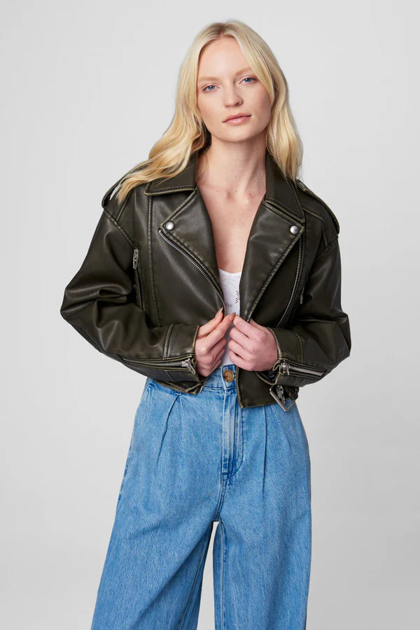 Remi Vegan Leather Jacket