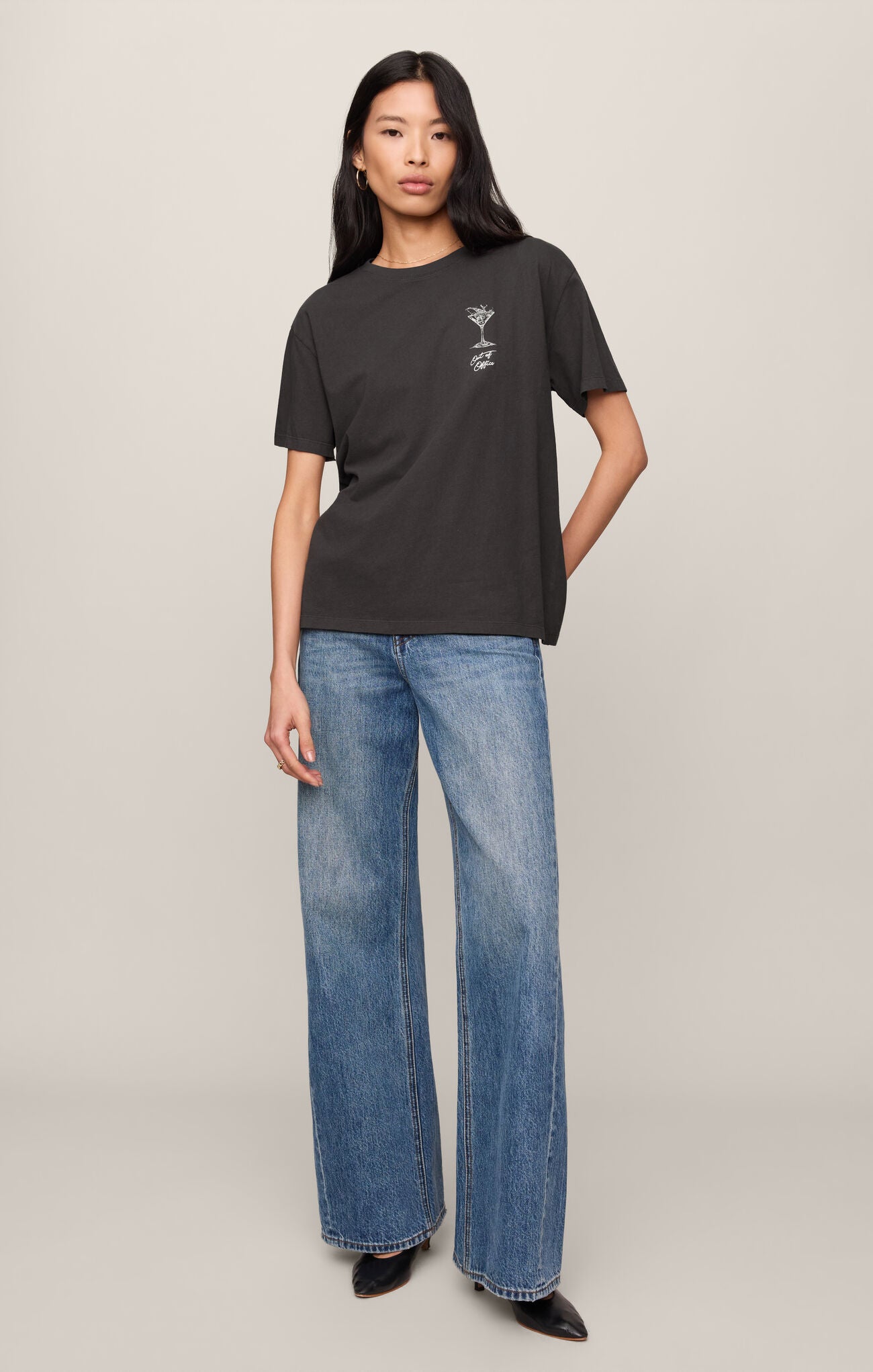Martini Boyfriend Tee