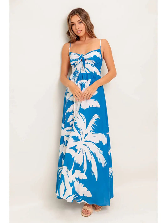 Rylee Printed Woven Maxi Dress
