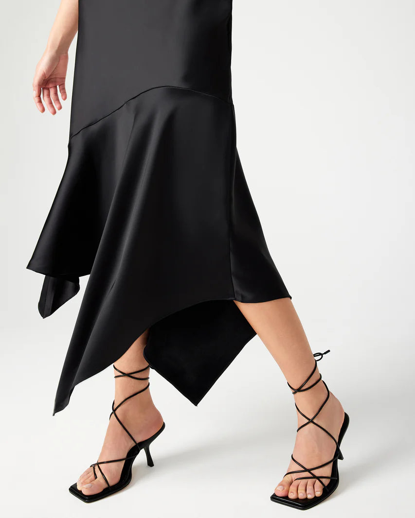 Ivy Satin Midi Dress