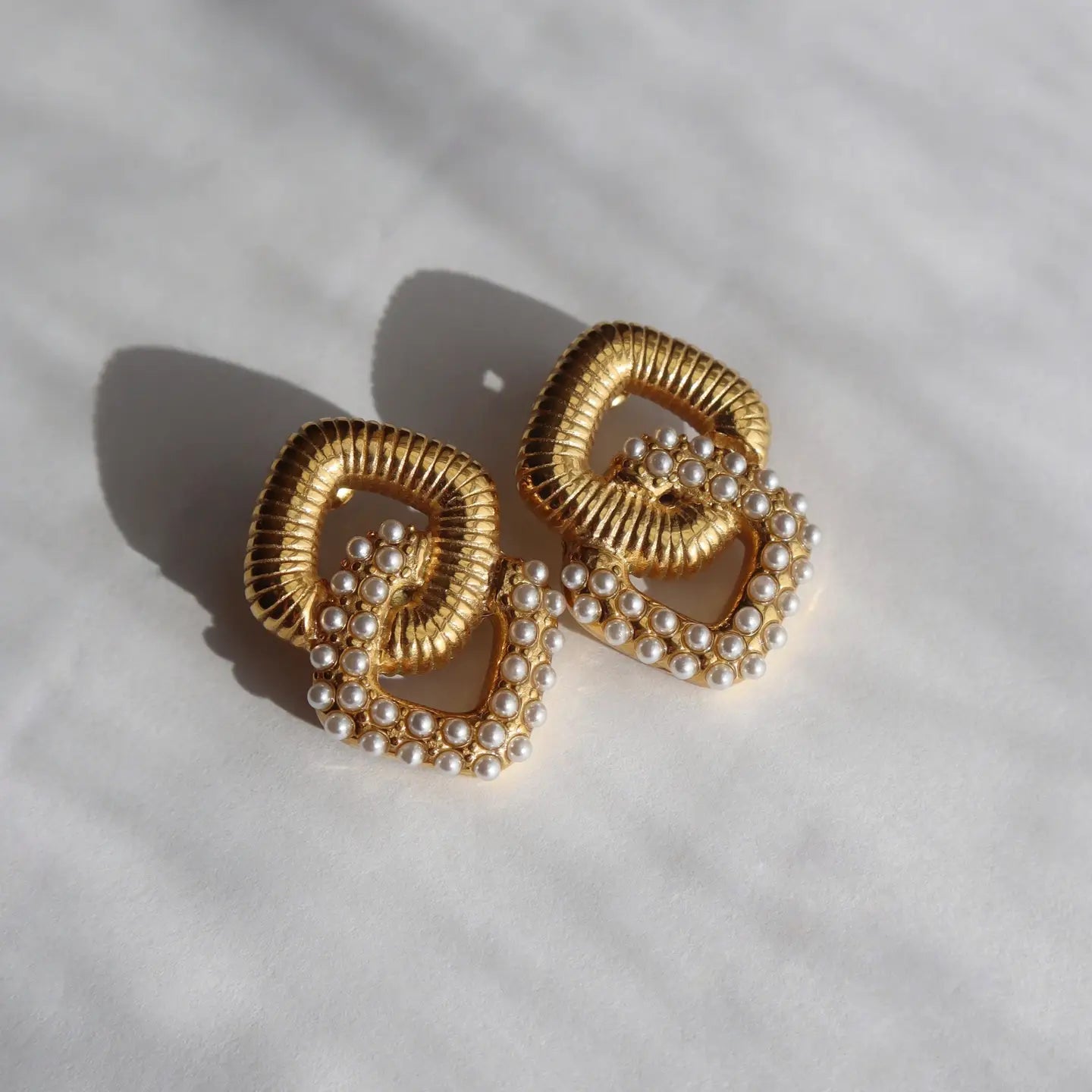 Statement Pearl Earrings