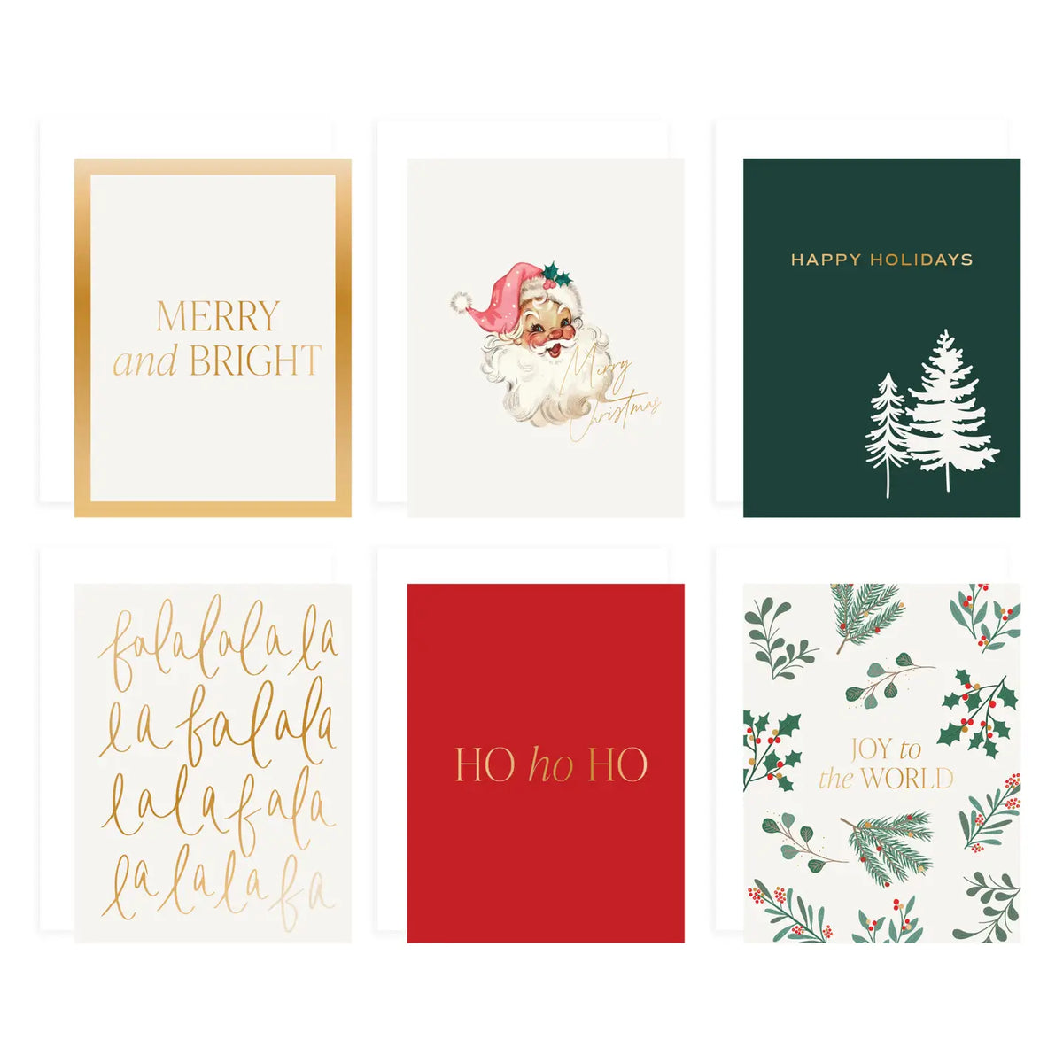 Assorted Holiday Cards Boxed Set