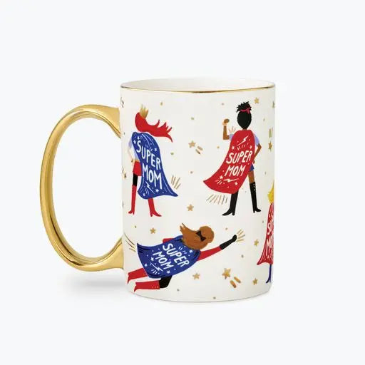 Super Mom Porcelain Mug