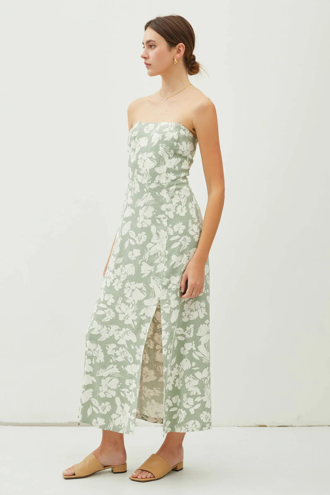 Maia Multi Way Maxi Linen Dress