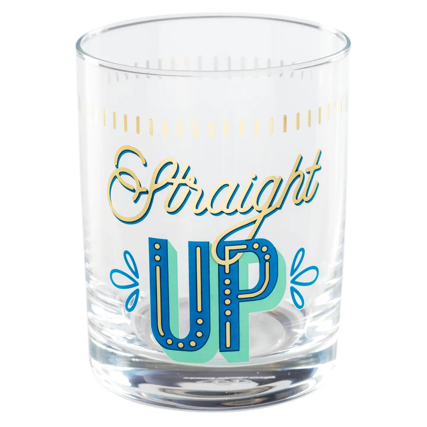 Straight Up Rocks Glass