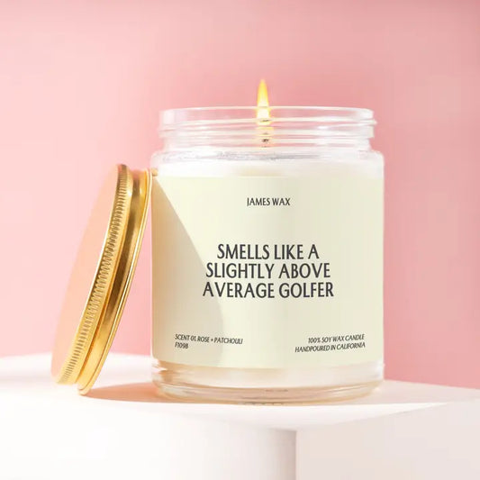 Above Average Golfer Candle