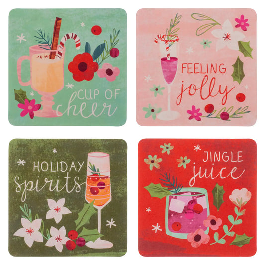 Holiday Paper Coasters