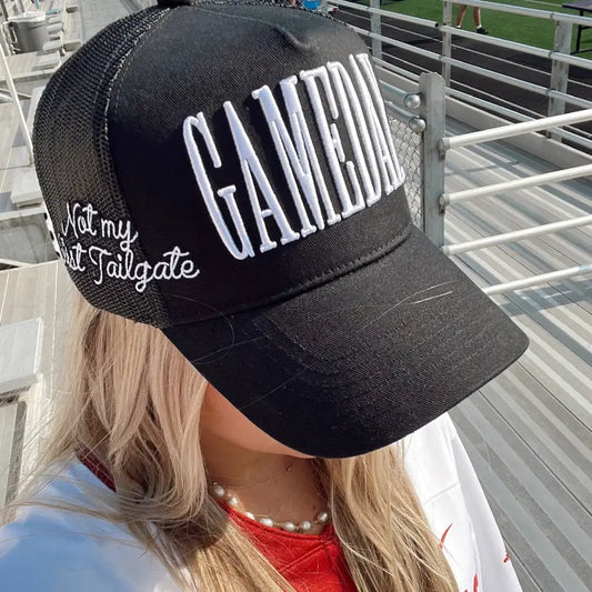 Gameday Embroidered Trucker Hat