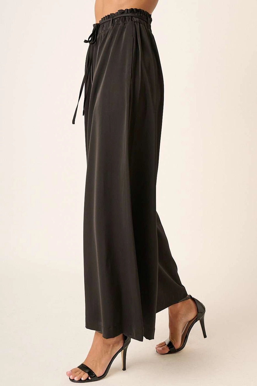 Margo Satin Wide Leg Pant