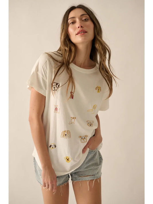 Doodle Dog Graphic Tee