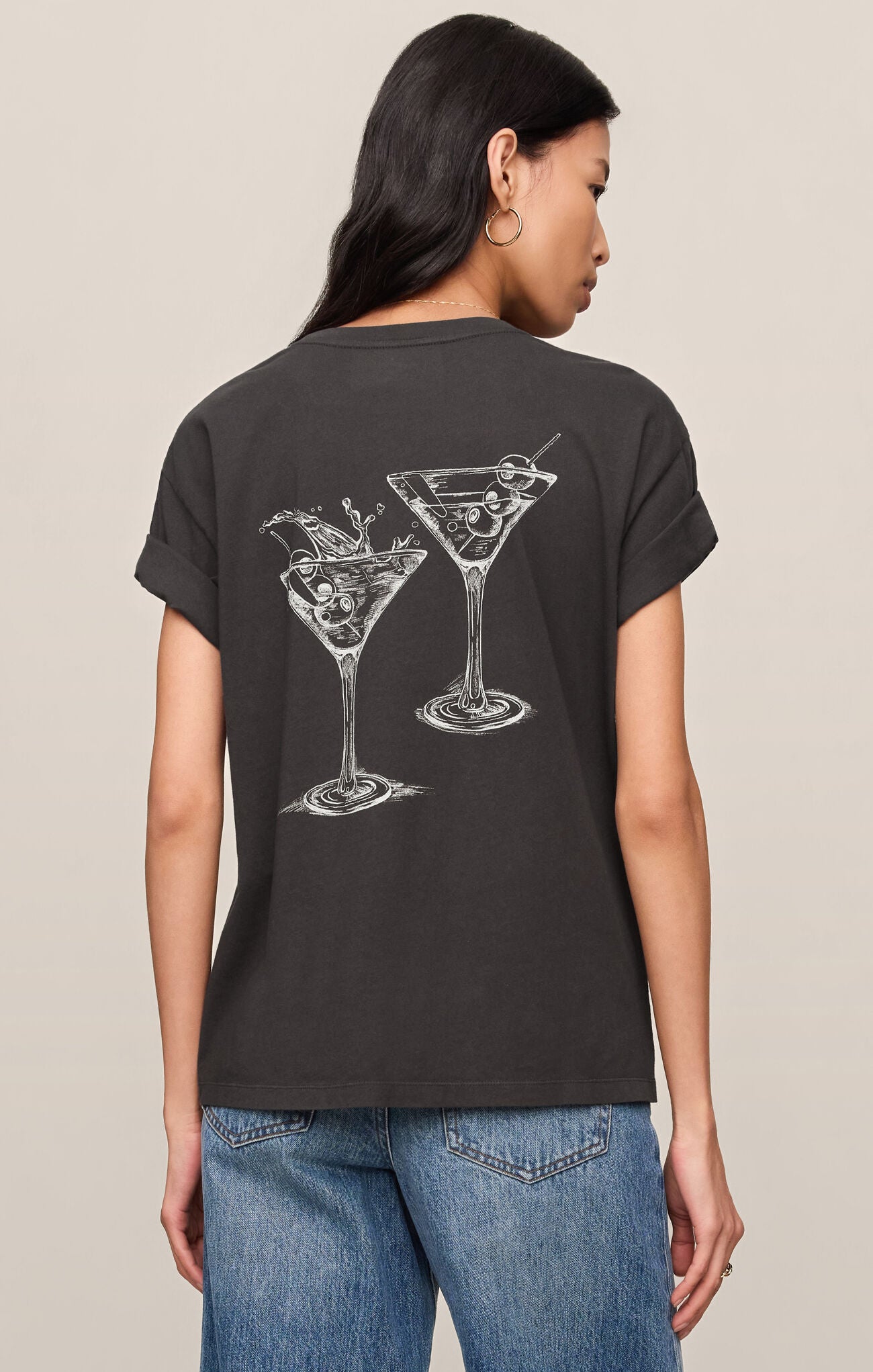 Martini Boyfriend Tee