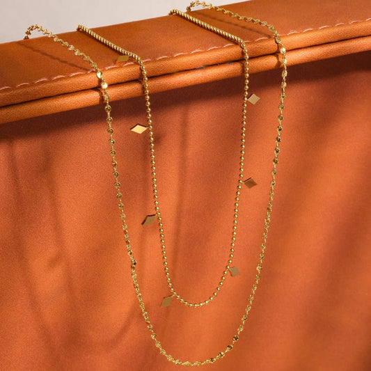 Layered Tassel Necklace