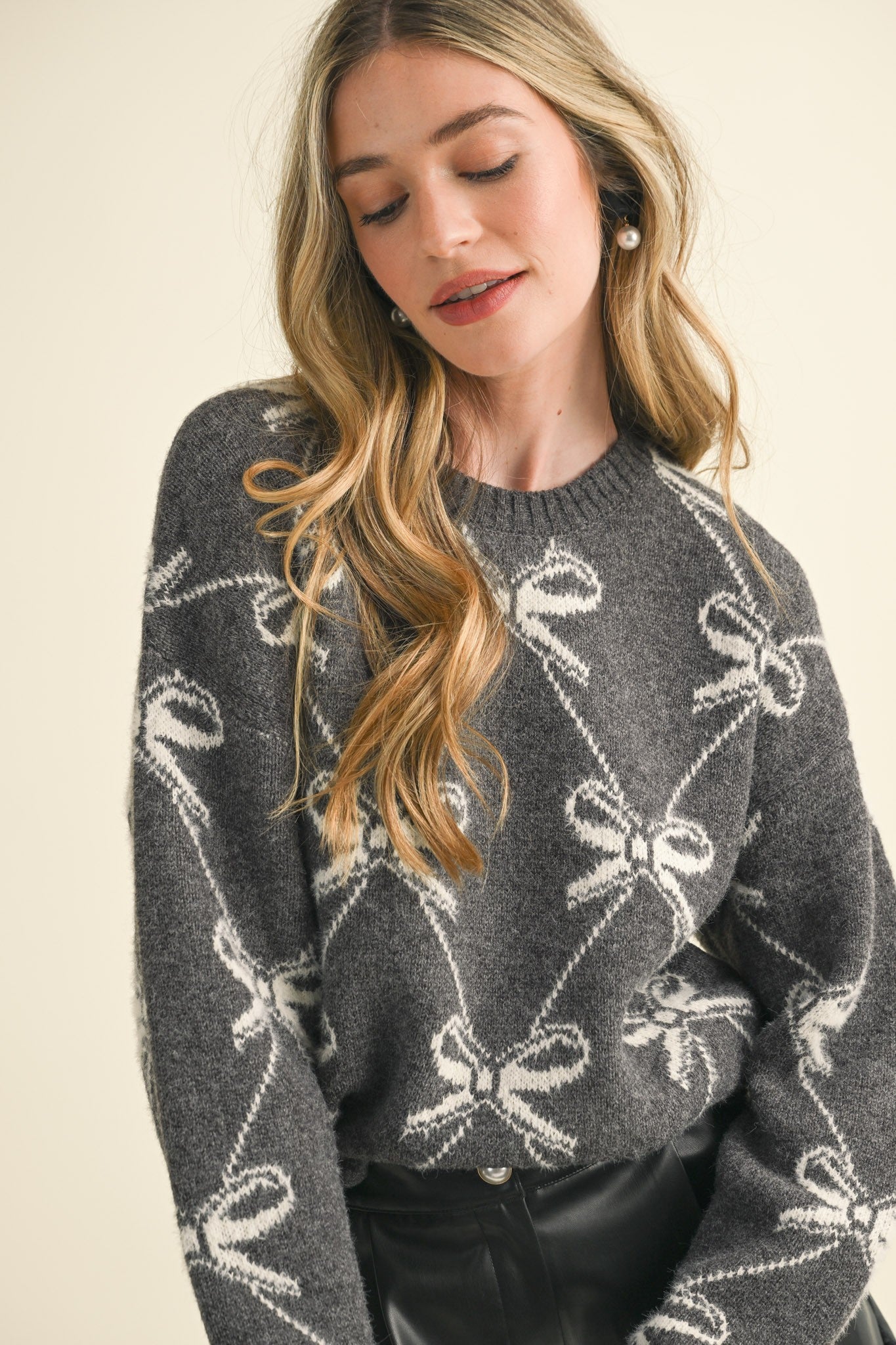 Josephine Bow Sweater