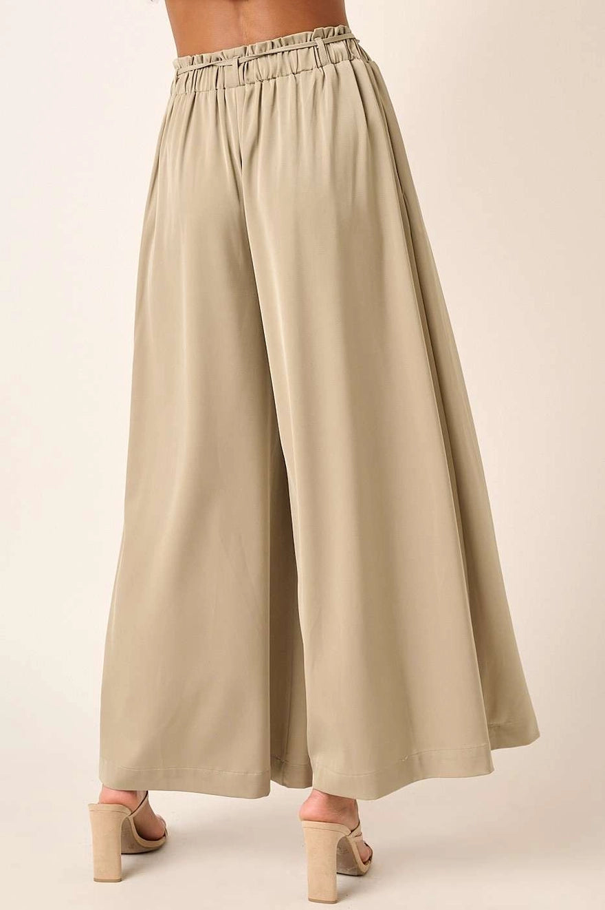 Margo Satin Wide Leg Pant