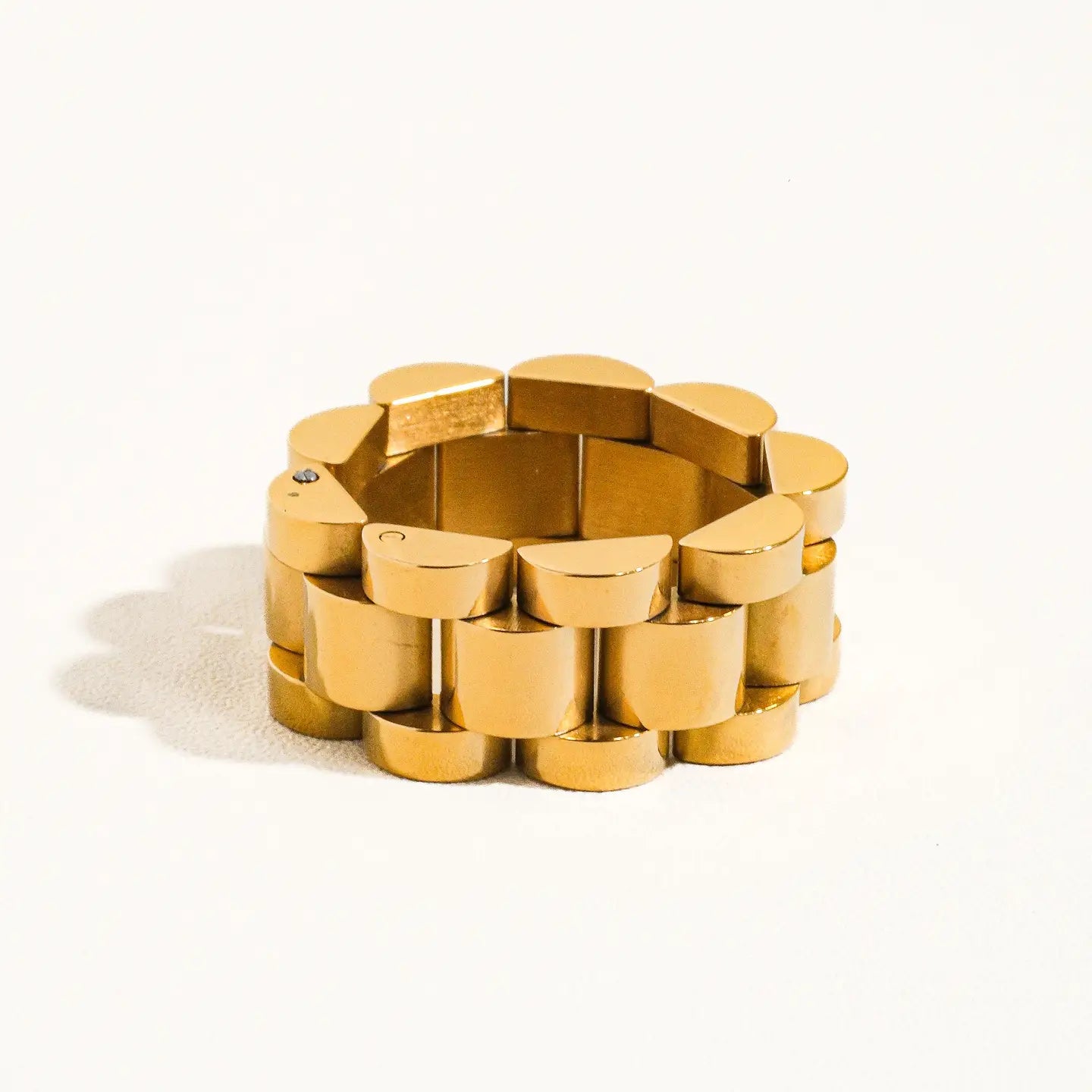 Watch Band Non-Tarnish Ring