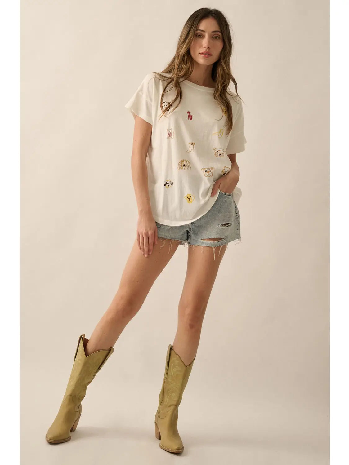 Doodle Dog Graphic Tee