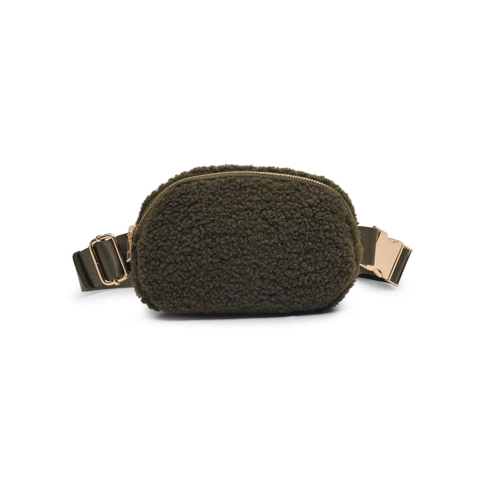 Sherpa Shearling Belt Bag