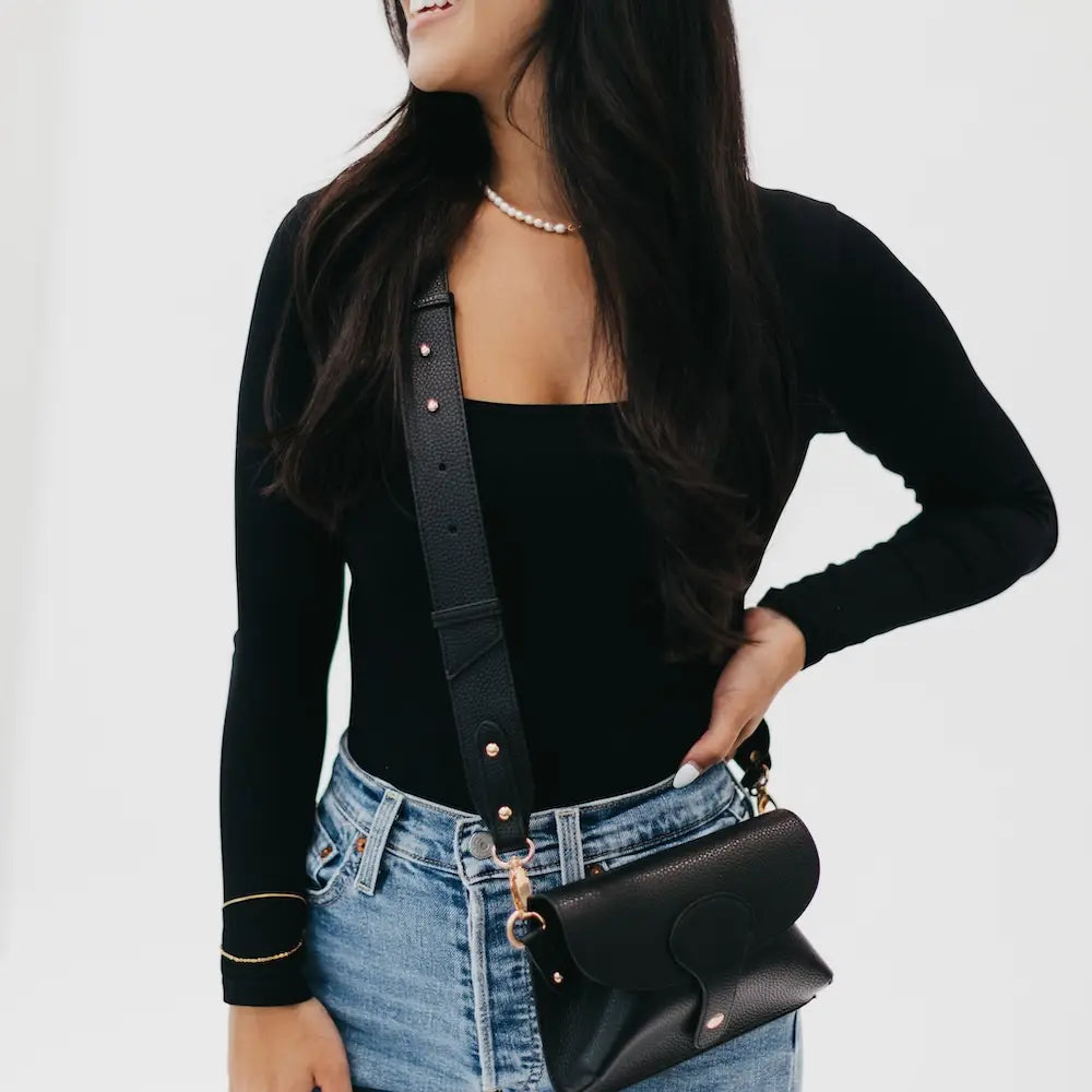 Chloe Vegan Leather Crossbody Bag