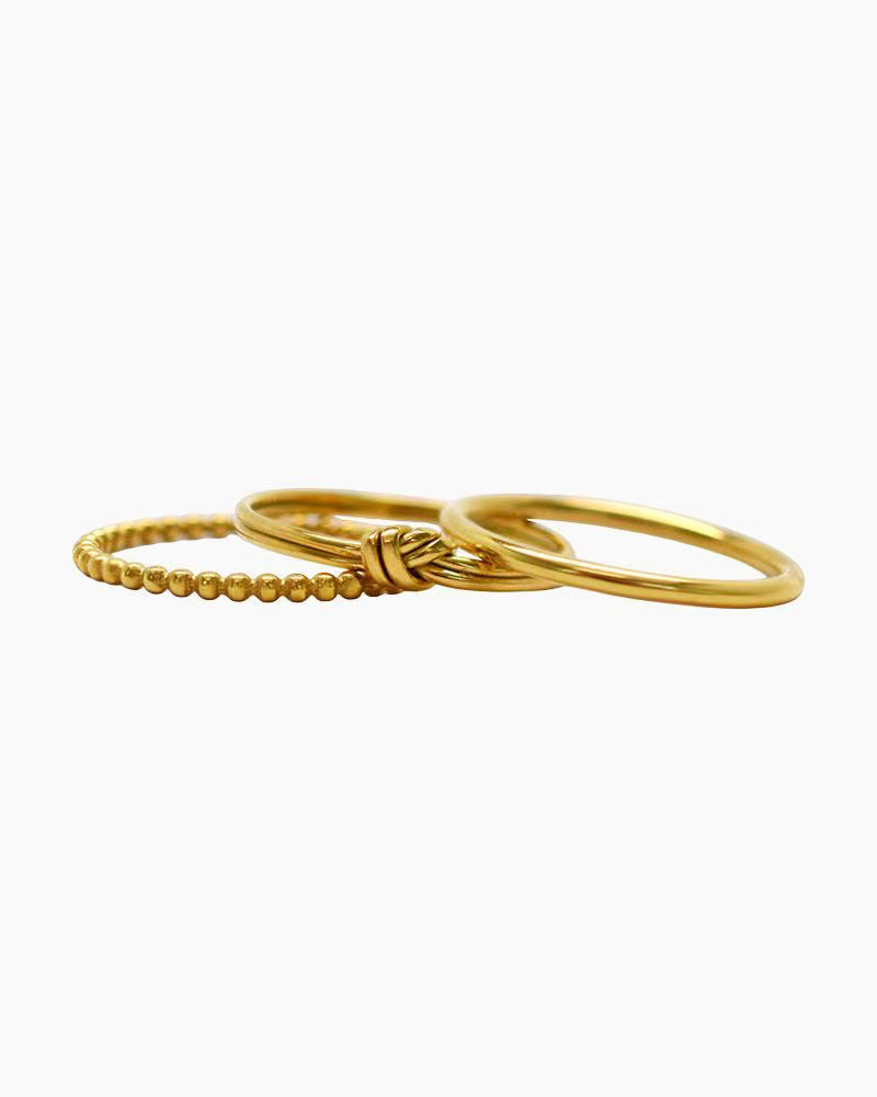 Knot! For Me Ring Stack