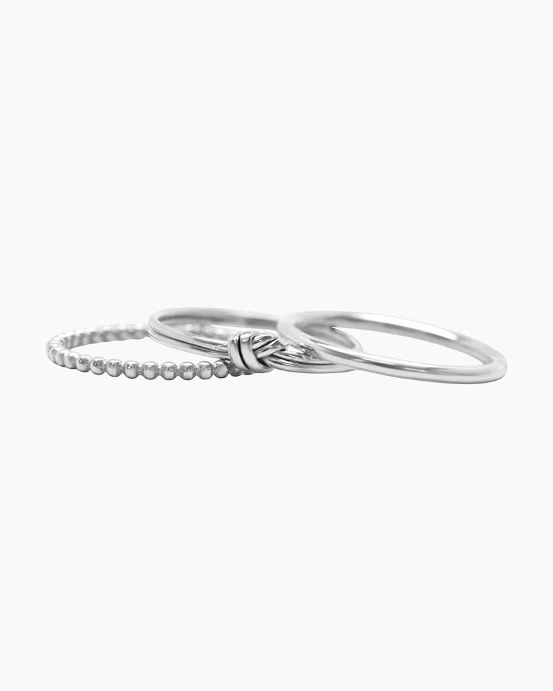 Knot! For Me Ring Stack