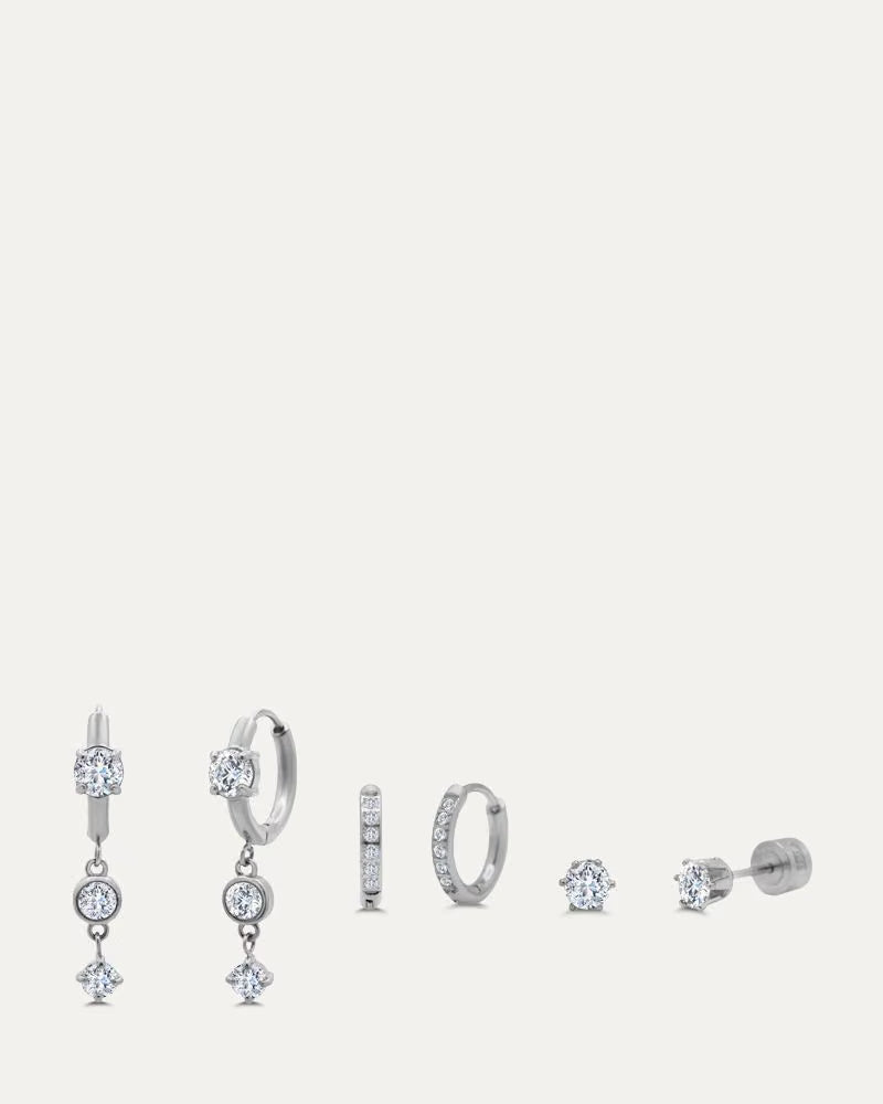 Hoop Hoop Hooray Earring Set