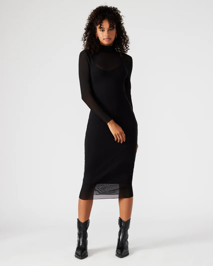 Ophelia Mesh Midi Dress