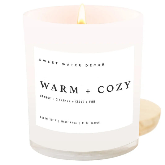 Warm and Cozy 11 oz Candle