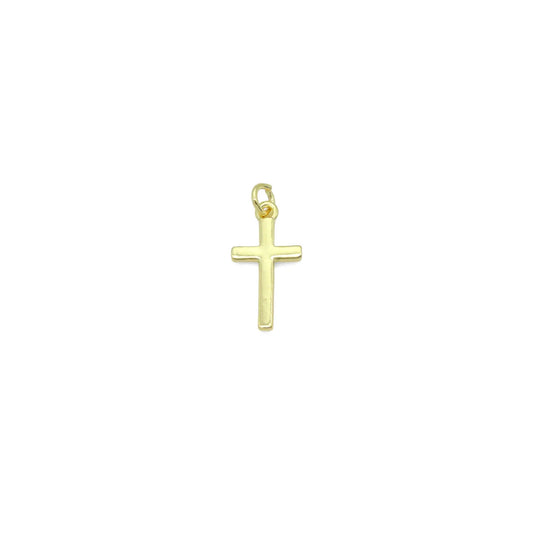 18k Cross Charm