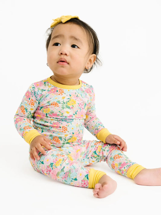 Garden Floral Bamboo Set