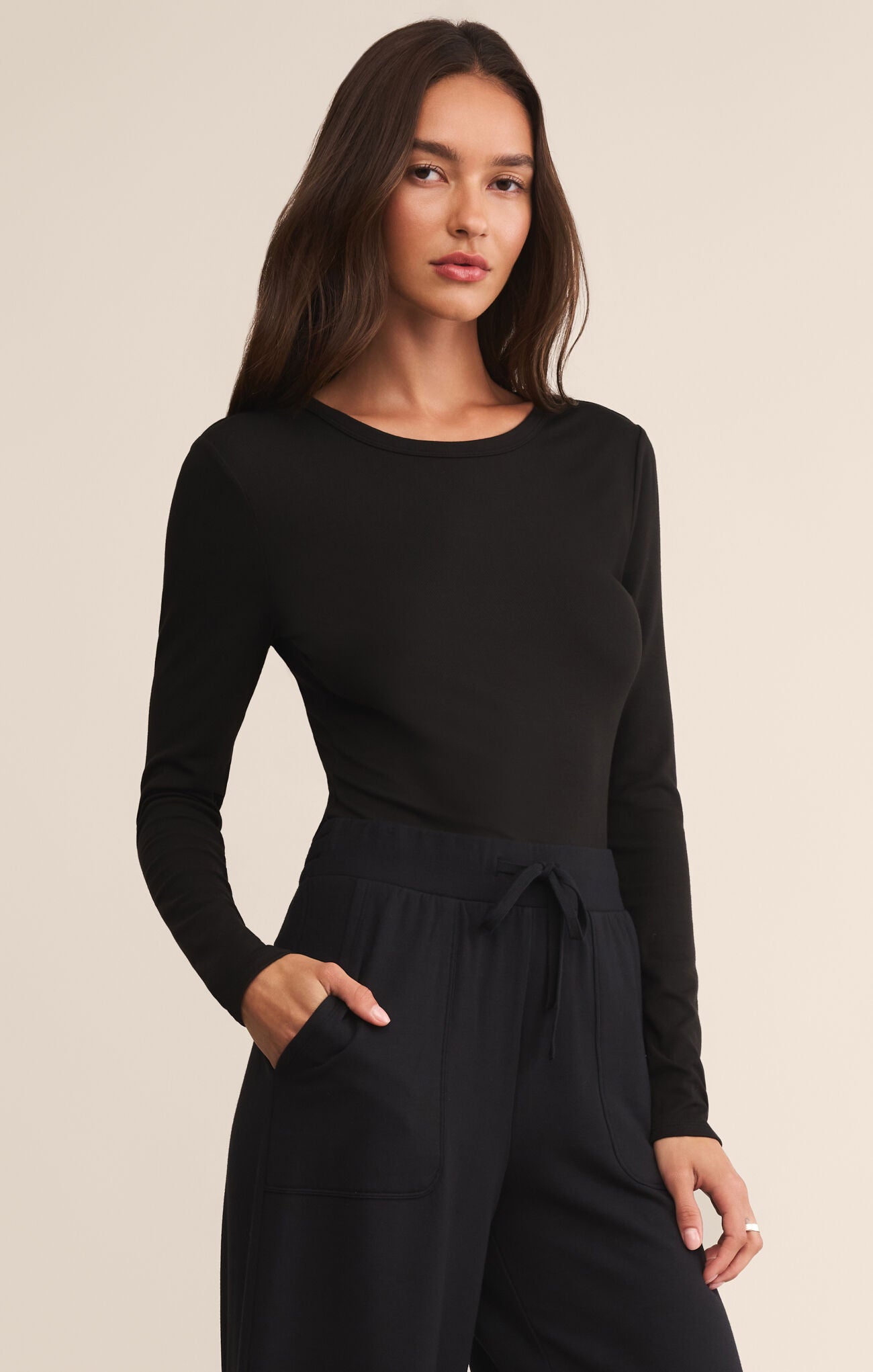 Kerri Second Skin Crew LS