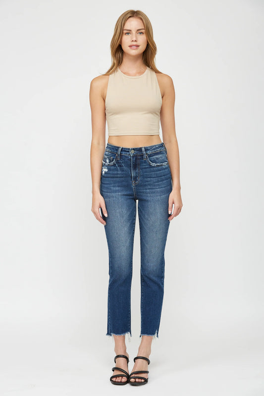 Carter Super High Straight Leg Denim