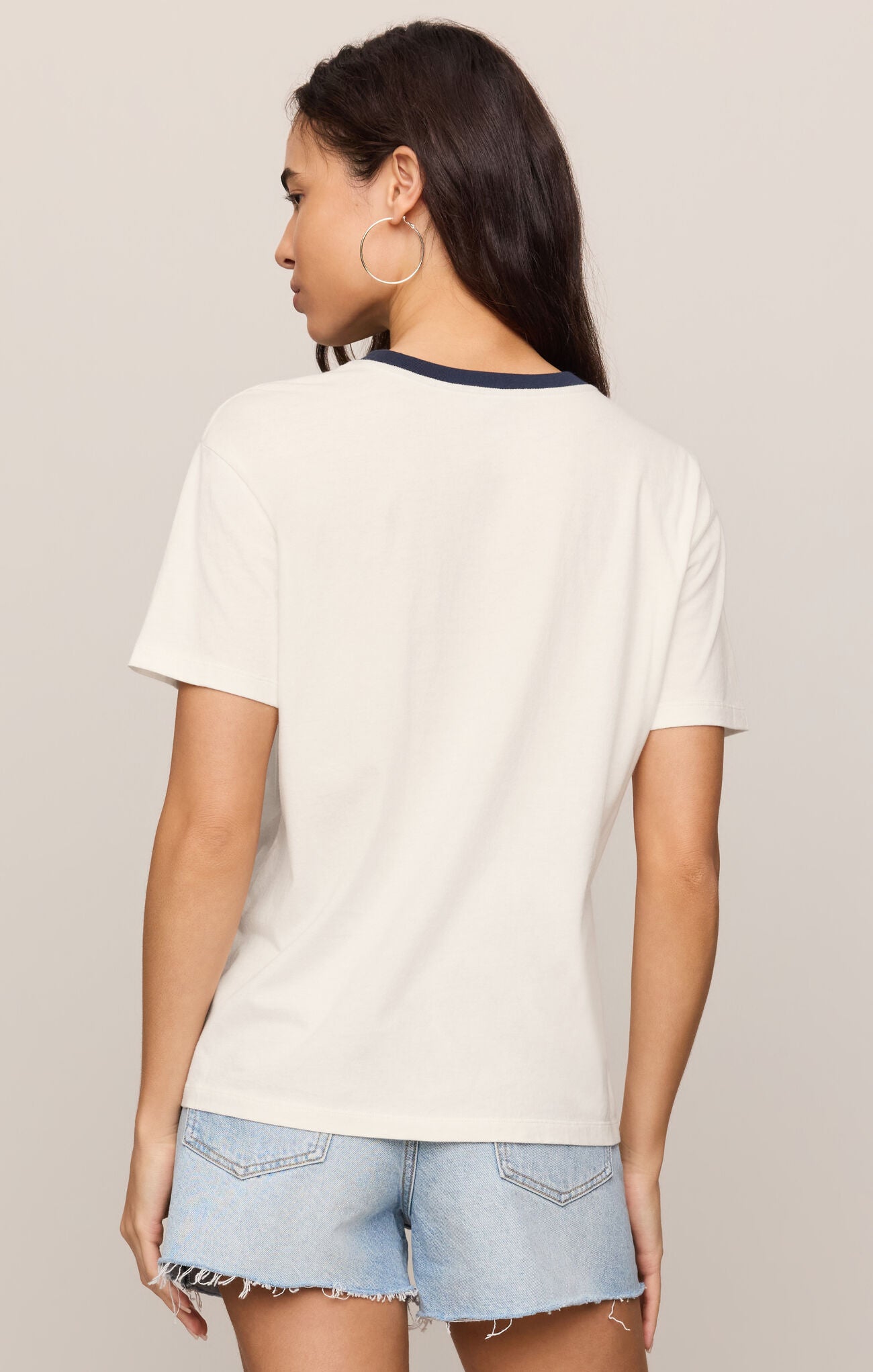 Salty Contrast Boyfriend Tee