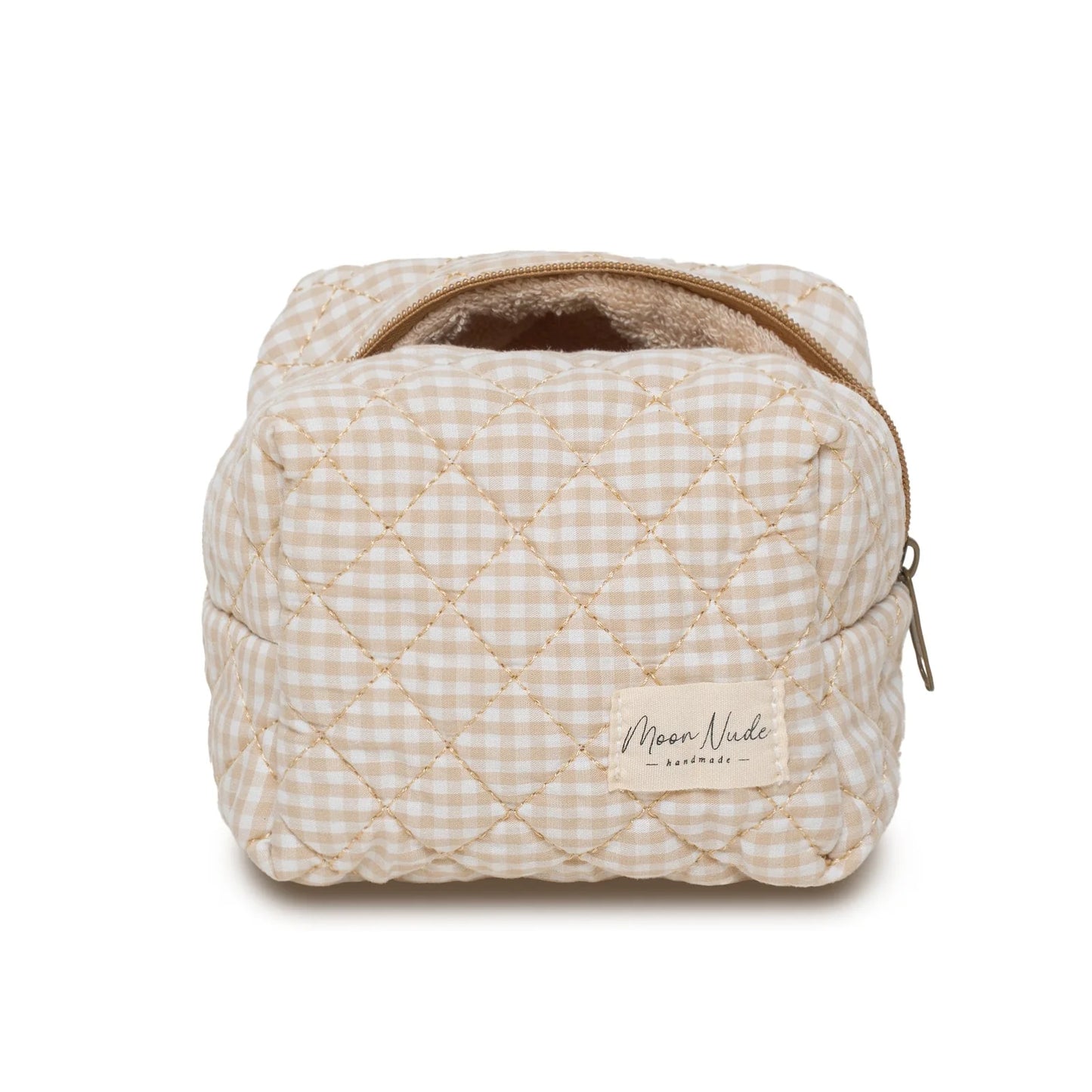 Nude Mini Makeup Bag