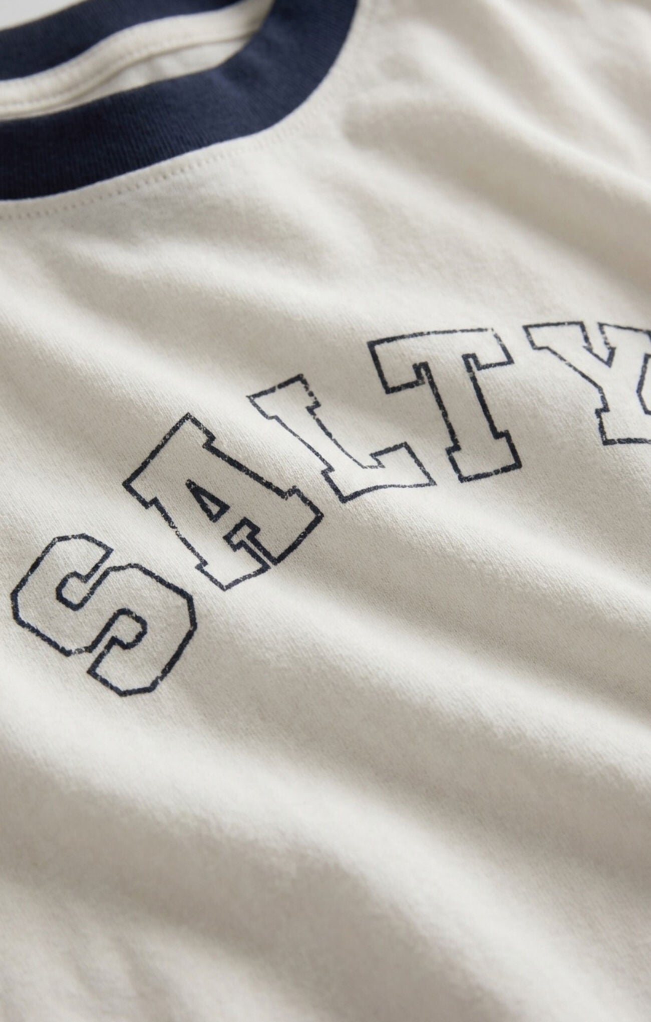 Salty Contrast Boyfriend Tee
