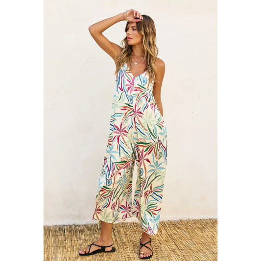 Lea Tie Back Jumpsuit